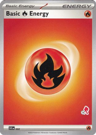 Basic Fire Energy (#3 Armarouge) (2) - Battle Academy 2024