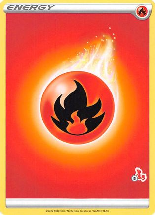 Basic Fire Energy (#8 Cinderace) - Battle Academy 2022