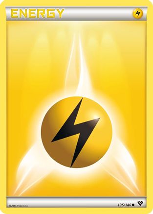 Basic Lightning Energy (135) - XY Base Set