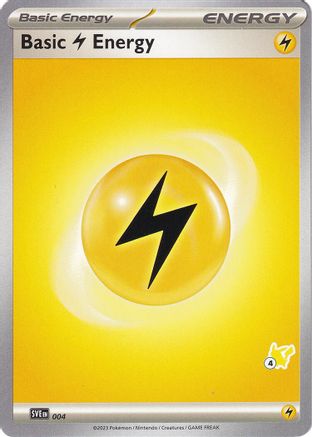 Basic Lightning Energy (#4 Pikachu) (4) - Battle Academy 2024