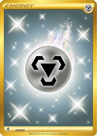 Basic Metal Energy (Gold) (237) Holofoil - Evolving Skies