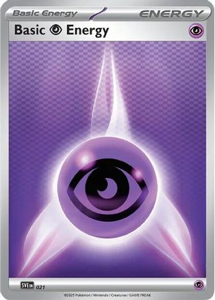 Basic Psychic Energy (21) Reverse Holofoil - Scarlet & Violet