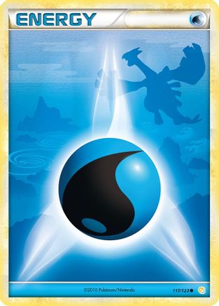 Basic Water Energy (117) - HeartGold & SoulSilver