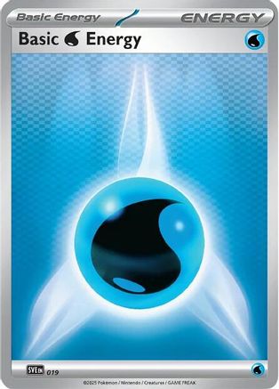 Basic Water Energy (19) Reverse Holofoil - Scarlet & Violet