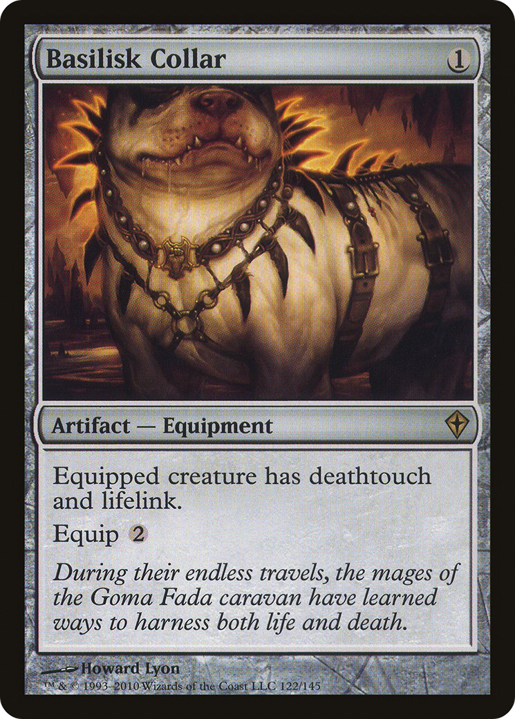 Basilisk Collar (122) Foil - Worldwake