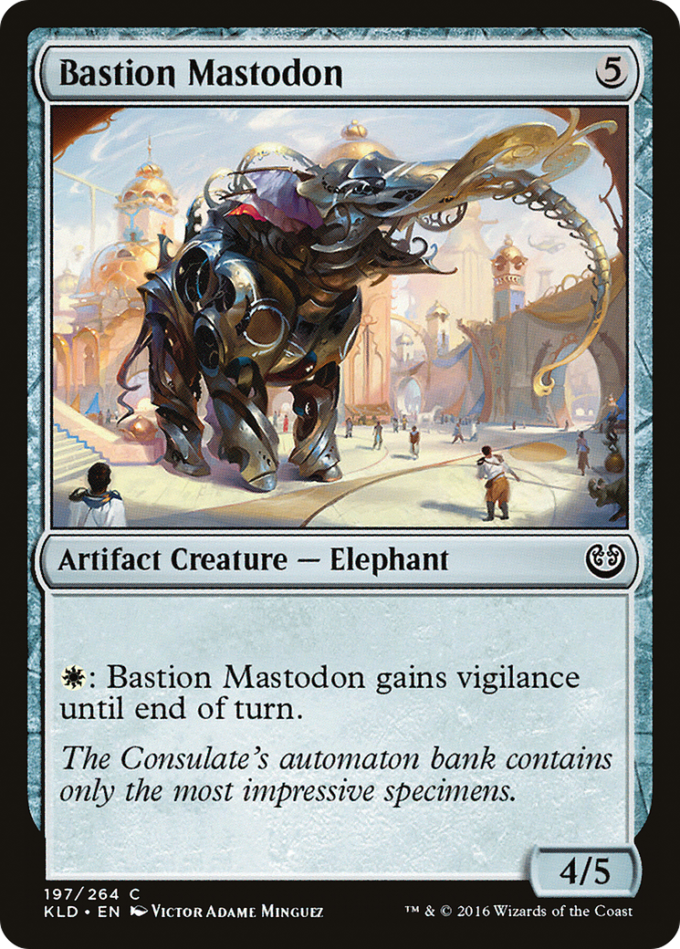 Bastion Mastodon (197) Foil - Kaladesh