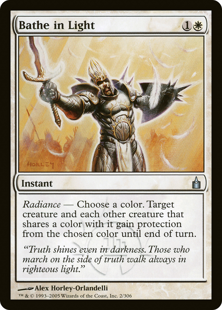 Bathe in Light (002) Foil - Ravnica: City of Guilds