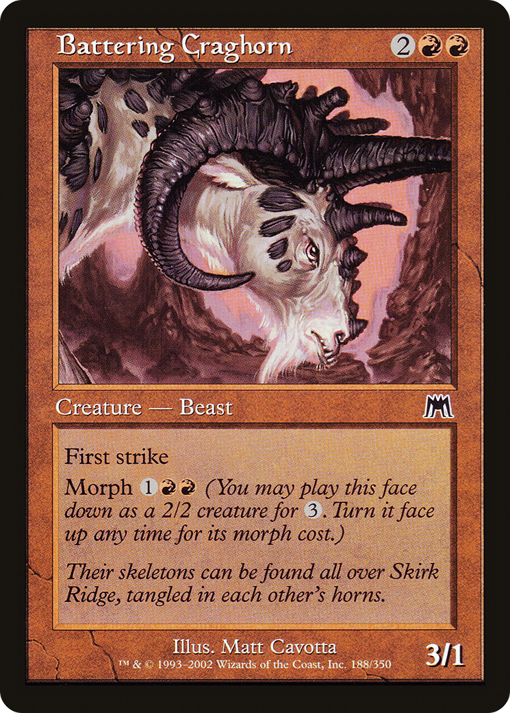 Battering Craghorn (188) Foil - Onslaught