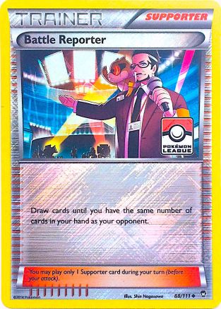 Battle Reporter (Pokemon League) (88) Reverse Holofoil - League & Championship Cards