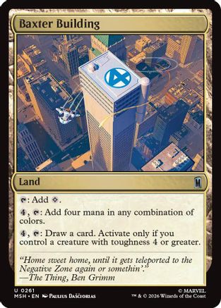 Baxter Building (261) - Marvel Super Heroes