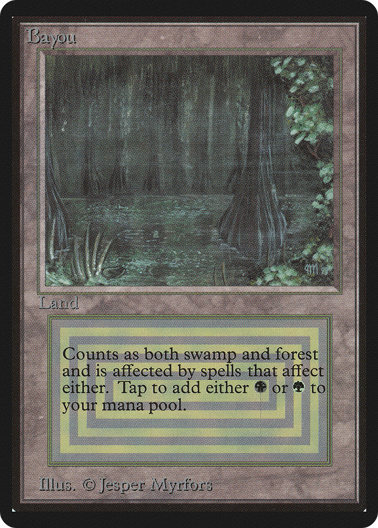 Bayou - Limited Edition Beta