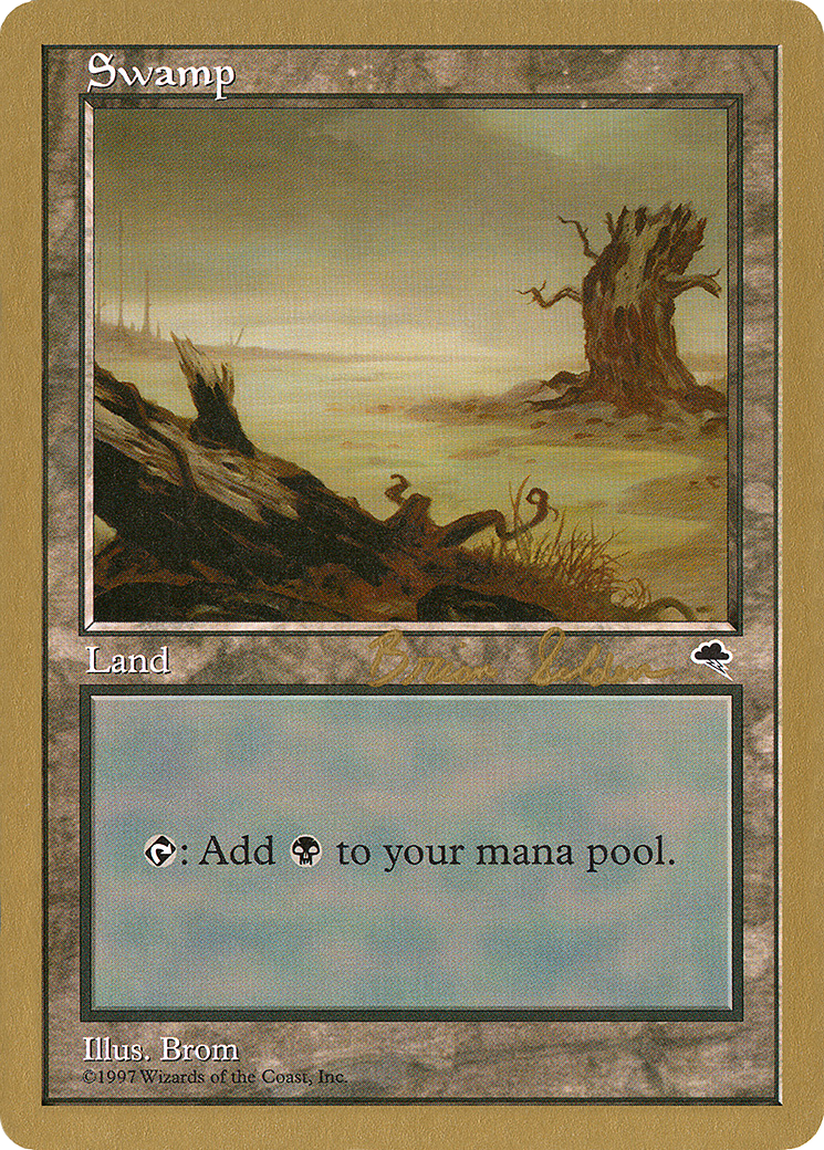 Swamp (Horizontal Log) - 1998 Brian Selden (TMP) (Retro) - World Championship Decks 1998
