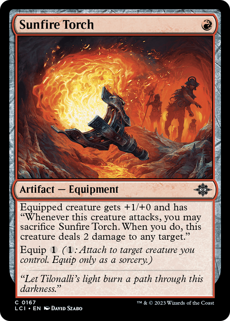 Sunfire Torch (167) - The Lost Caverns of Ixalan