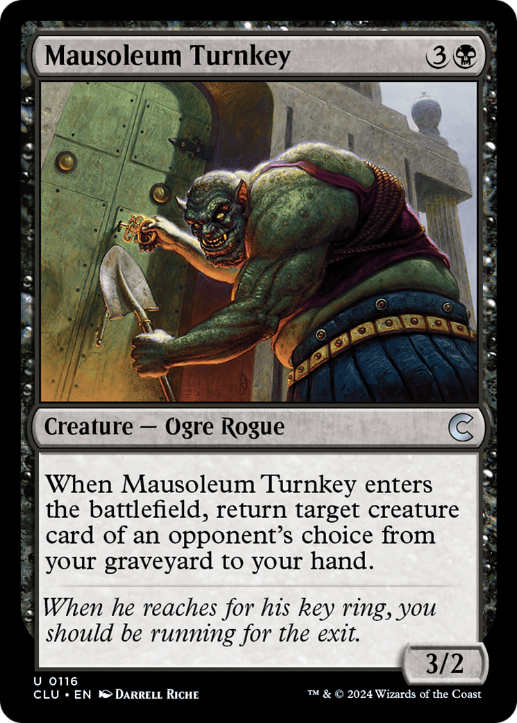 Mausoleum Turnkey (116) - Ravnica: Clue Edition