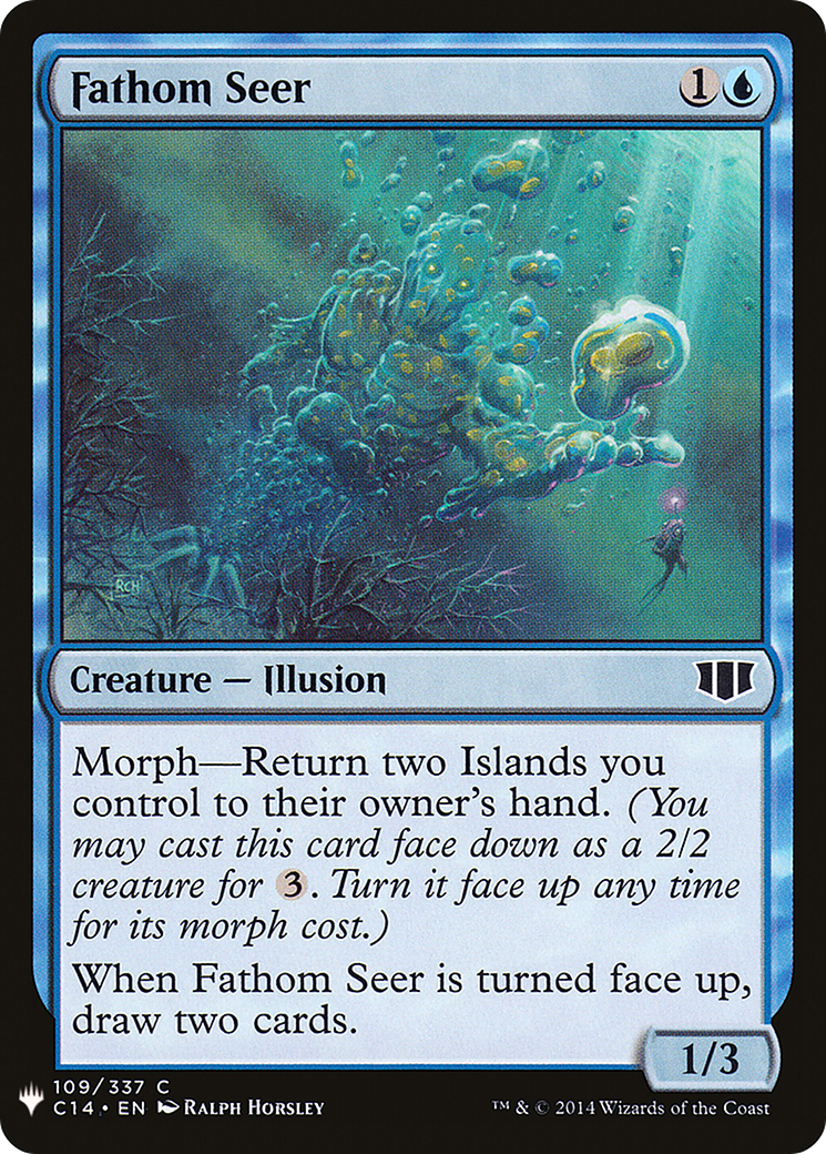 Fathom Seer (C14-109) - The List