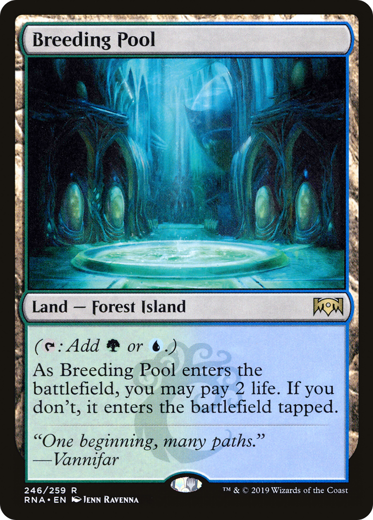 Breeding Pool (246) Foil - Ravnica Allegiance