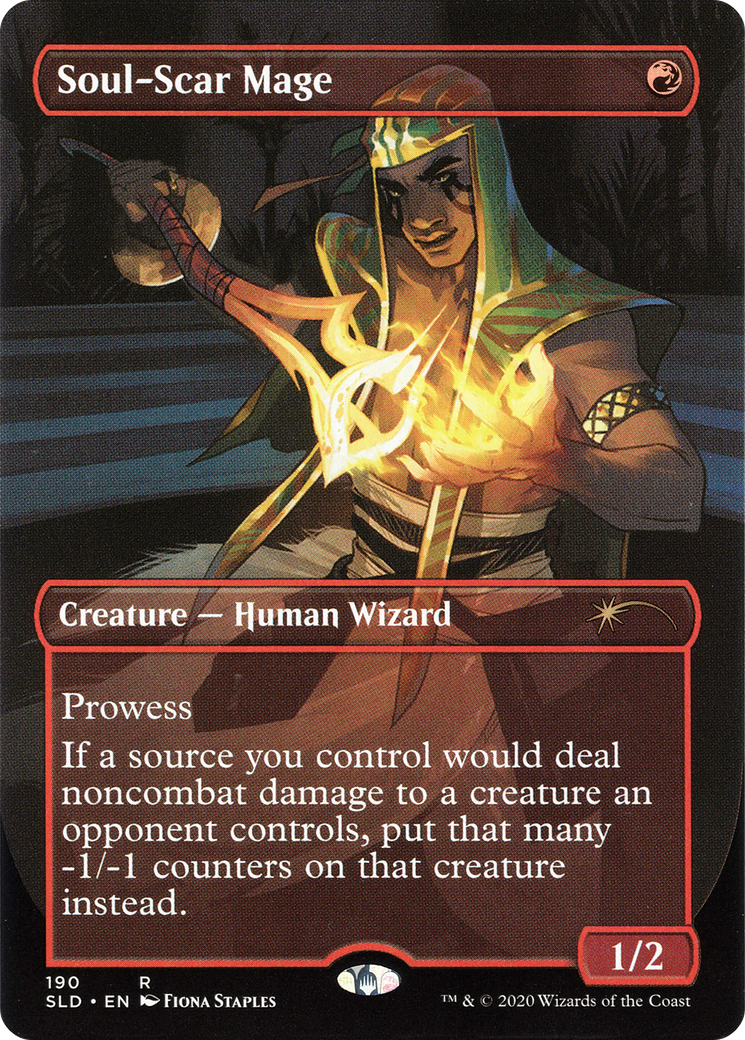 Soul-Scar Mage (190) Foil - Secret Lair Drop