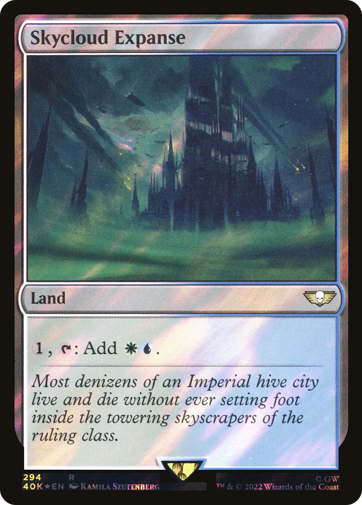 Skycloud Expanse (294) Surge Foil - Warhammer 40,000 Commander