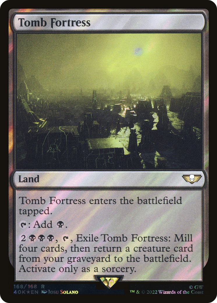 Tomb Fortress (168) Surge Foil - Warhammer 40,000 Commander