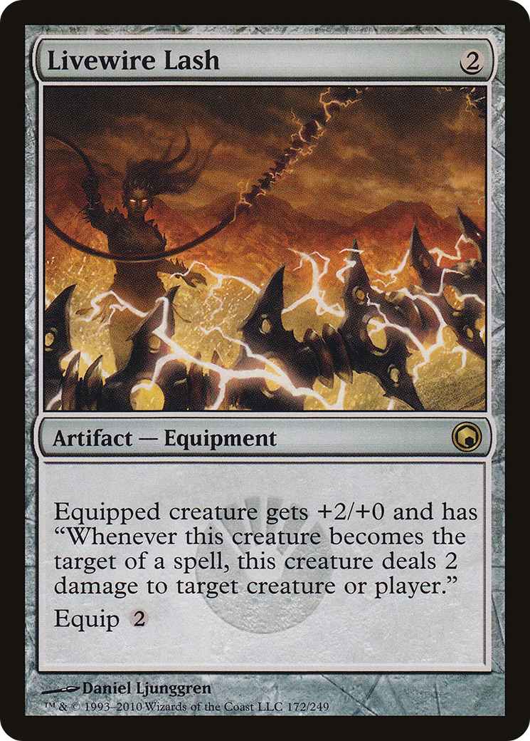 Livewire Lash (172) - Scars of Mirrodin