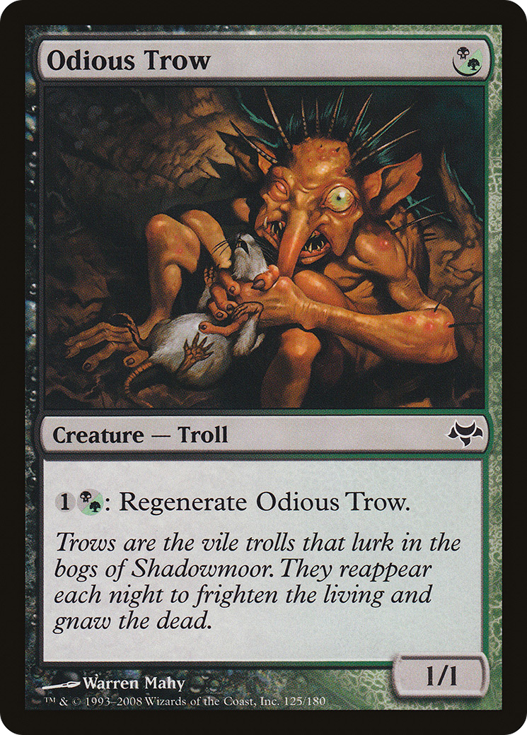 Odious Trow (125) Foil - Eventide