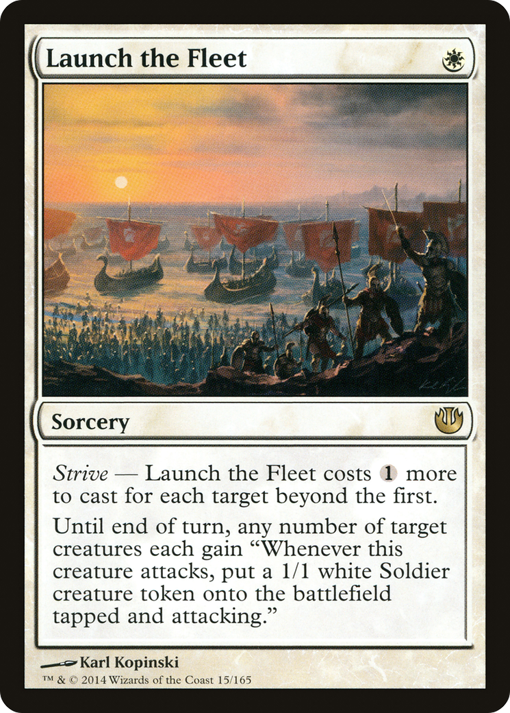 Launch the Fleet (015) Foil - Journey into Nyx