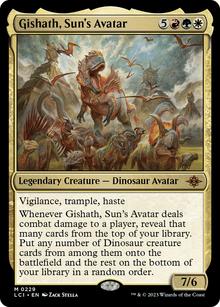 Gishath, Sun's Avatar (229) - The Lost Caverns of Ixalan