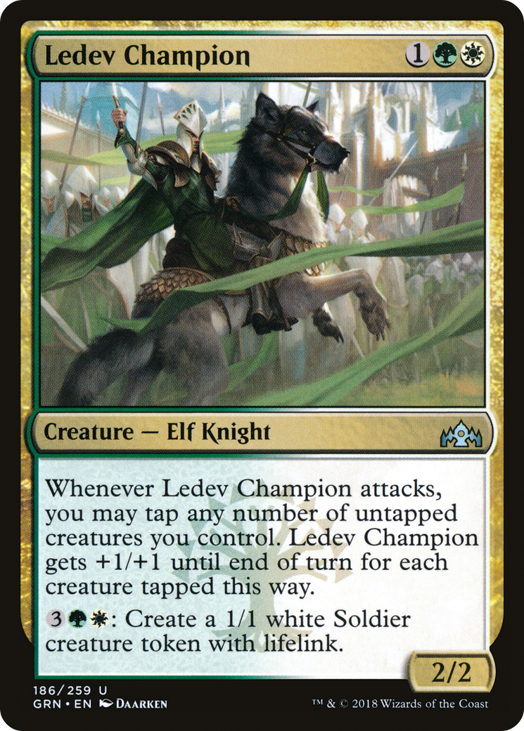 Ledev Champion (186) - Guilds of Ravnica