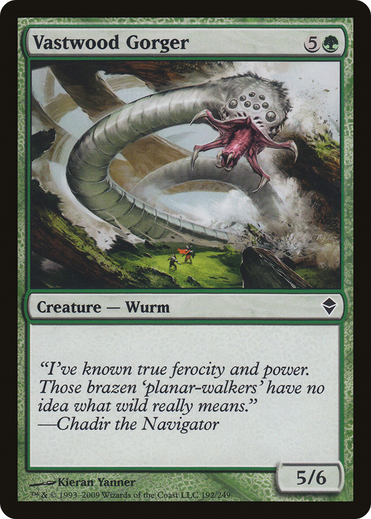 Vastwood Gorger (192) Foil - Zendikar