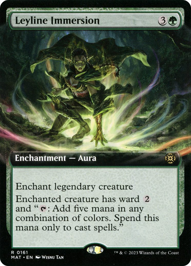 Leyline Immersion (Extended Art) (161) - March of the Machine: The Aftermath