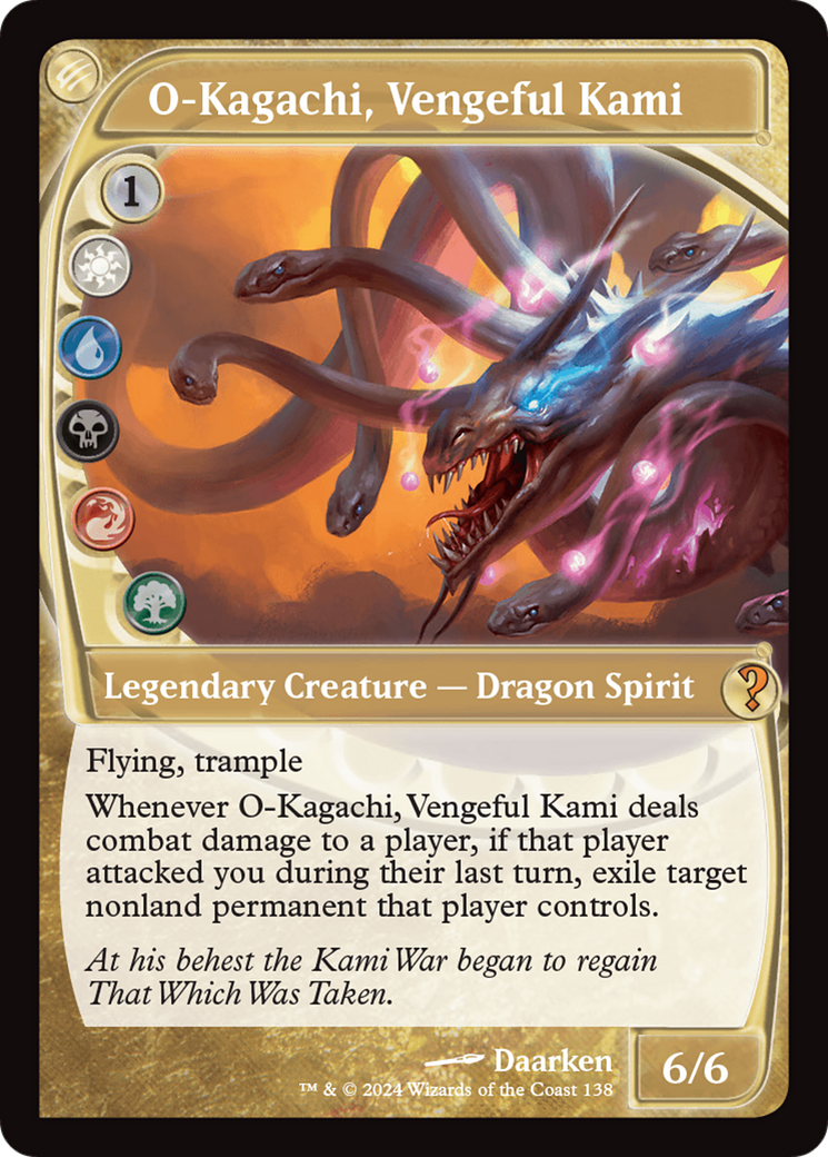 O-Kagachi, Vengeful Kami (Future Sight) (138) - Mystery Booster 2