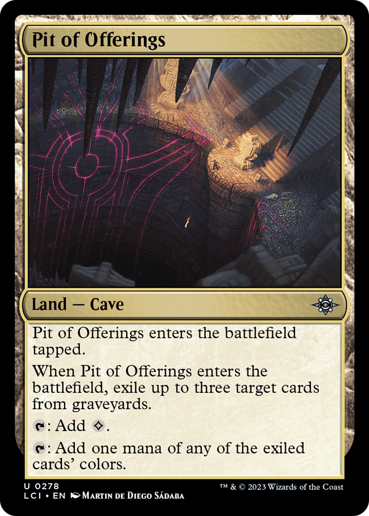 Pit of Offerings (278) - The Lost Caverns of Ixalan