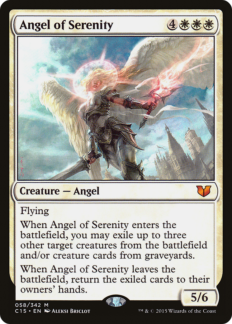 Angel of Serenity (058) - Commander 2015