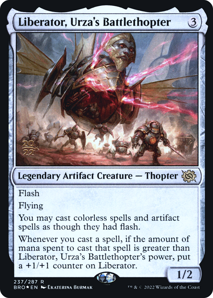 Liberator, Urza's Battlethopter (237s) Foil - The Brothers' War Promos