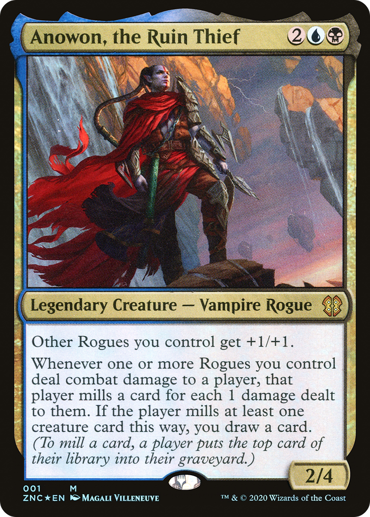 Anowon, the Ruin Thief (001) Foil - Zendikar Rising Commander