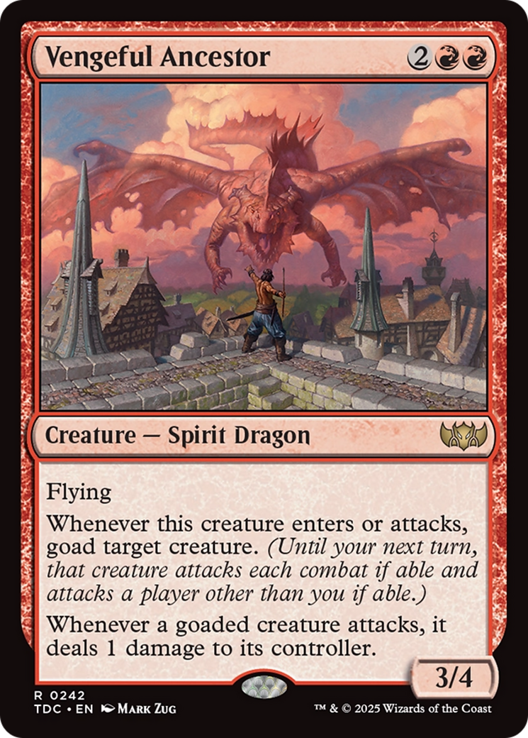 Vengeful Ancestor (242) - Commander: Tarkir: Dragonstorm