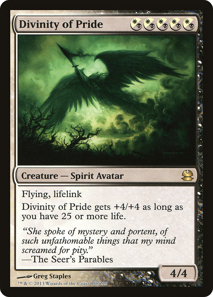 Divinity of Pride (188) Foil - Modern Masters