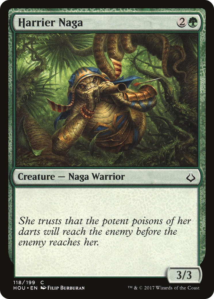 Harrier Naga (118) Foil - Hour of Devastation