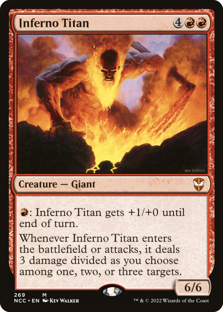 Inferno Titan (269) - New Capenna Commander