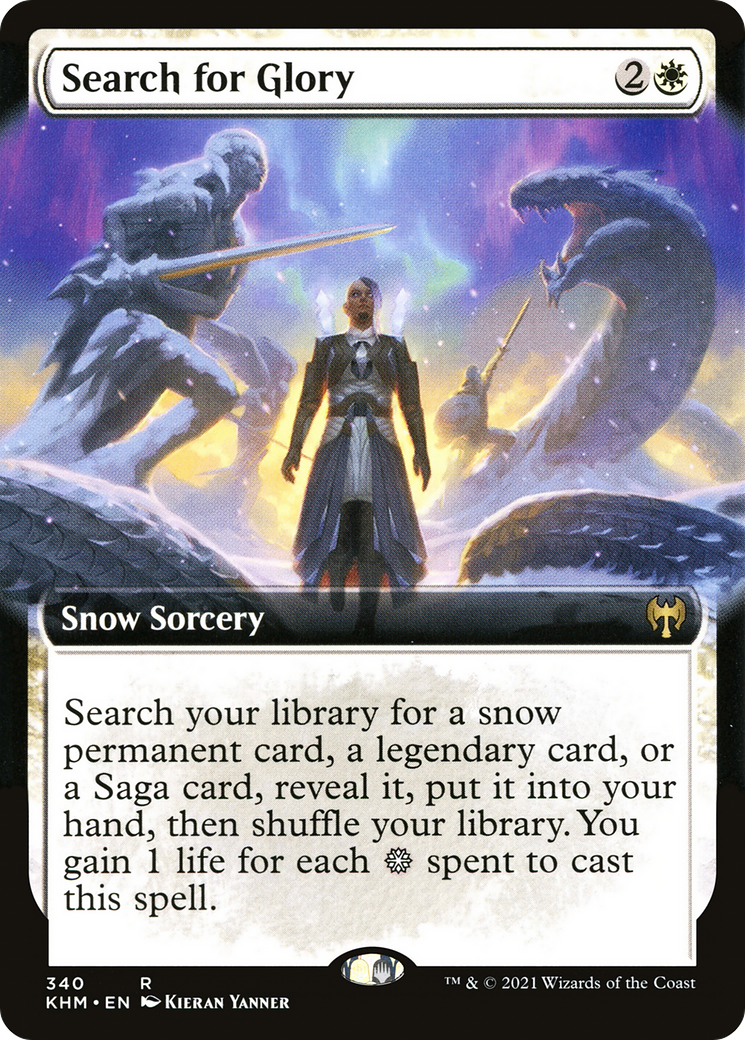 Search for Glory (Extended Art) (340) - Kaldheim