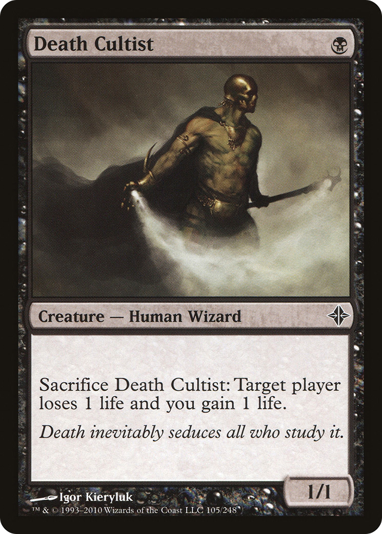 Death Cultist (105) - Rise of the Eldrazi