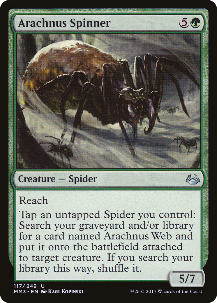 Arachnus Spinner (117) - Modern Masters 2017