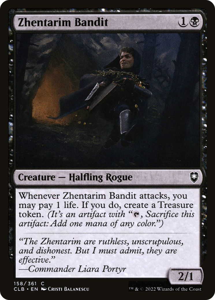 Zhentarim Bandit (158) Foil - Commander Legends: Battle for Baldur's Gate