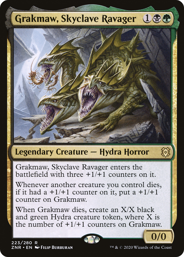Grakmaw, Skyclave Ravager (223) - Zendikar Rising