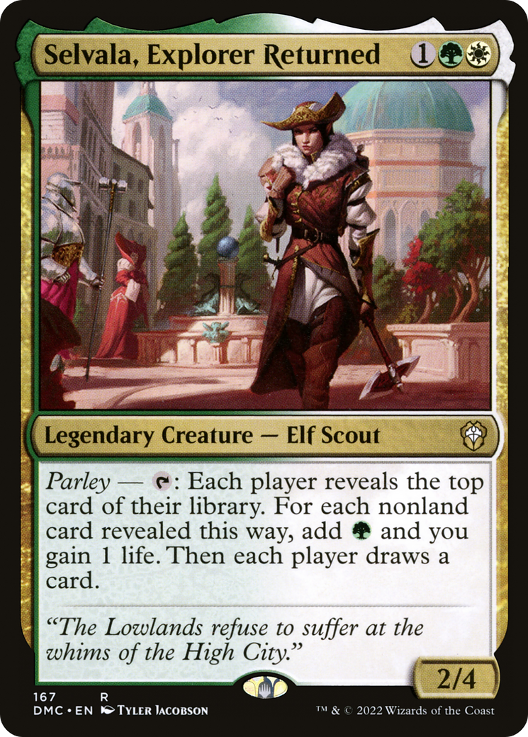 Selvala, Explorer Returned (167) - Dominaria United Commander