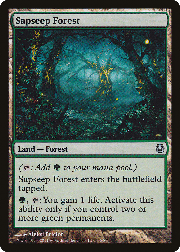 Sapseep Forest (036) - Duel Decks: Ajani vs. Nicol Bolas