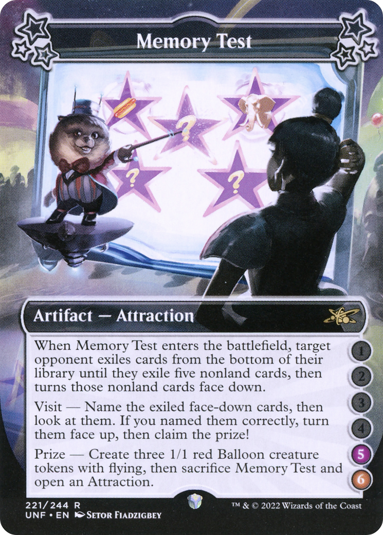 Memory Test (5-6) (221) Foil - Unfinity