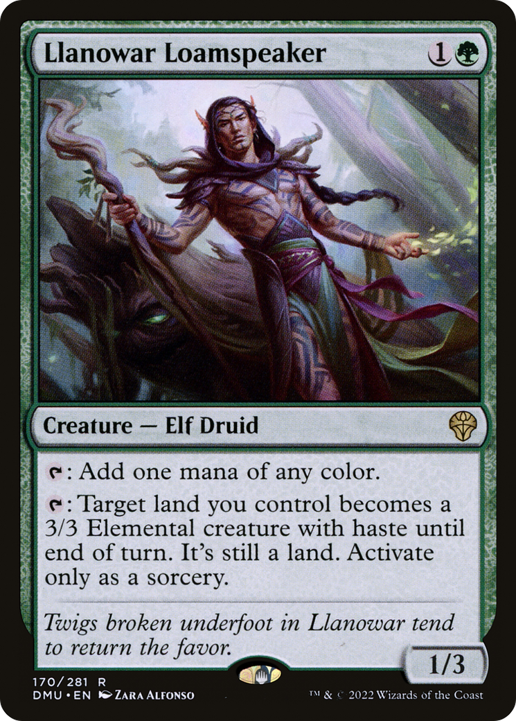 Llanowar Loamspeaker (170) - Dominaria United