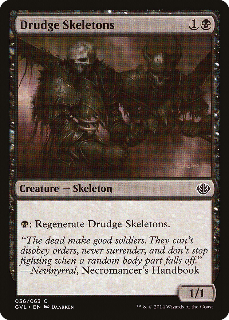 Drudge Skeletons (036) - Duel Decks Anthology: Garruk vs. Liliana