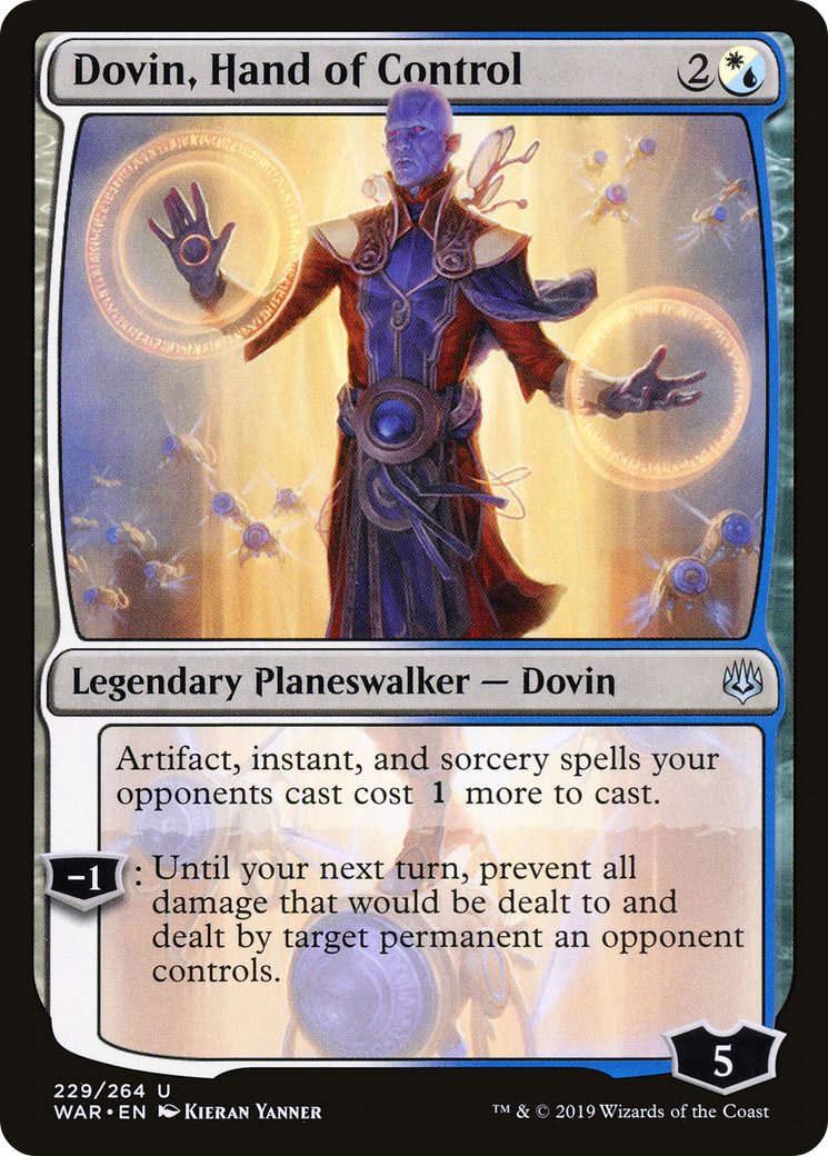 Dovin, Hand of Control (229) Foil - War of the Spark